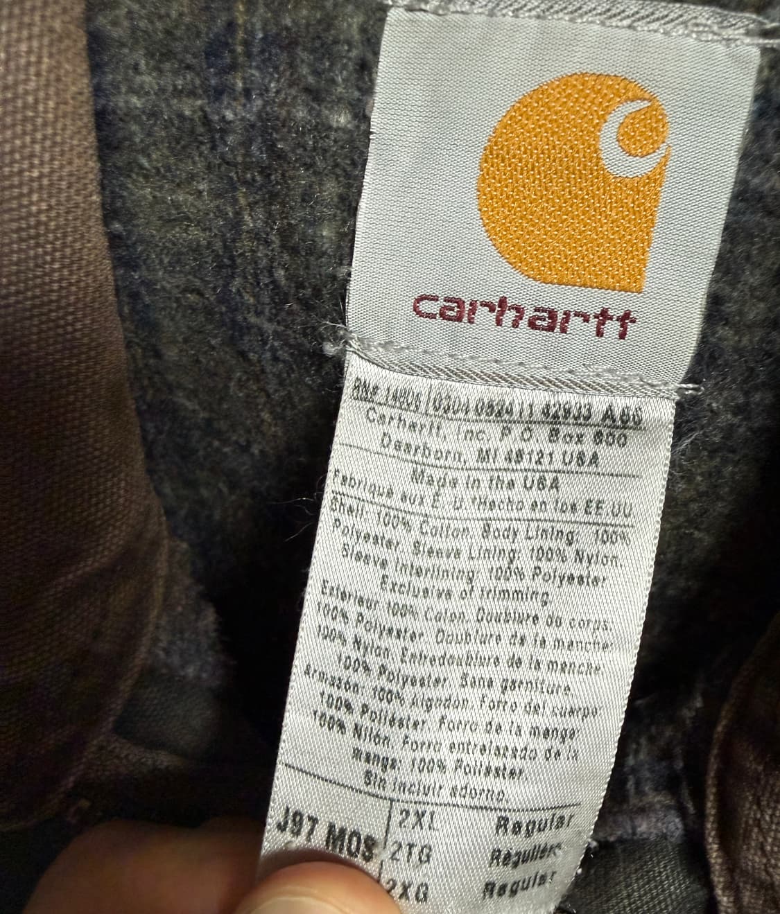 칼하트 j97 mos 110 (xxl) 상품이미지8