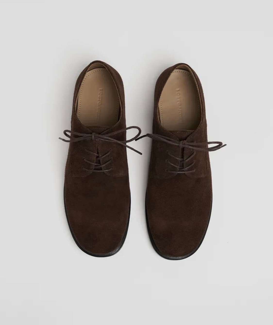 로스트가든 유니폼 플랫 더비 브라운 40 상품이미지1