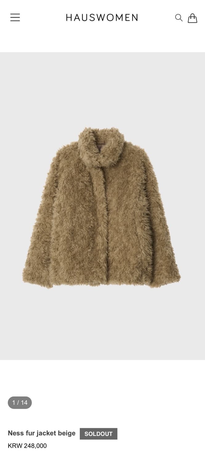 hauswomen 퍼자켓 상품이미지1