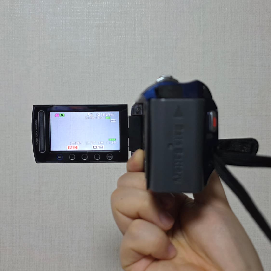 jvc GZ-MG840/미품/풀박스/블루컬러 상품이미지2