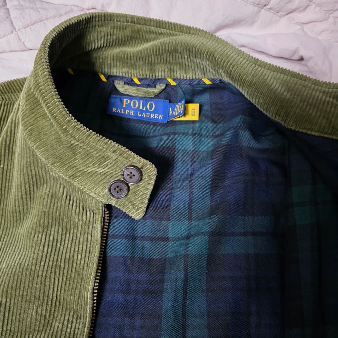 폴로 랄프로렌 코듀로이 바라쿠다 자켓 L 상품이미지2