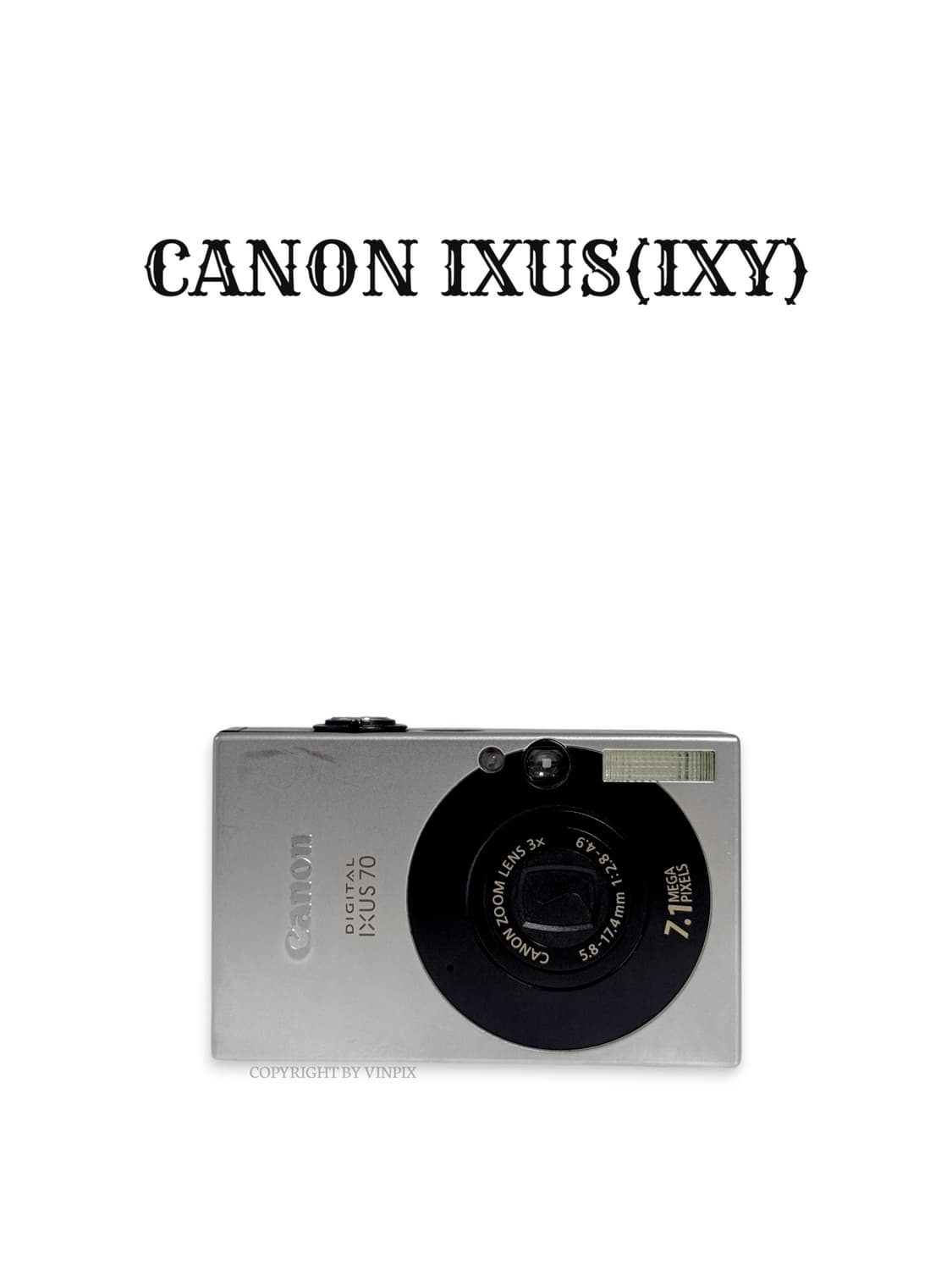 캐논 익서스 70(ixus 70) 디지털 카메라 디카 상품이미지1