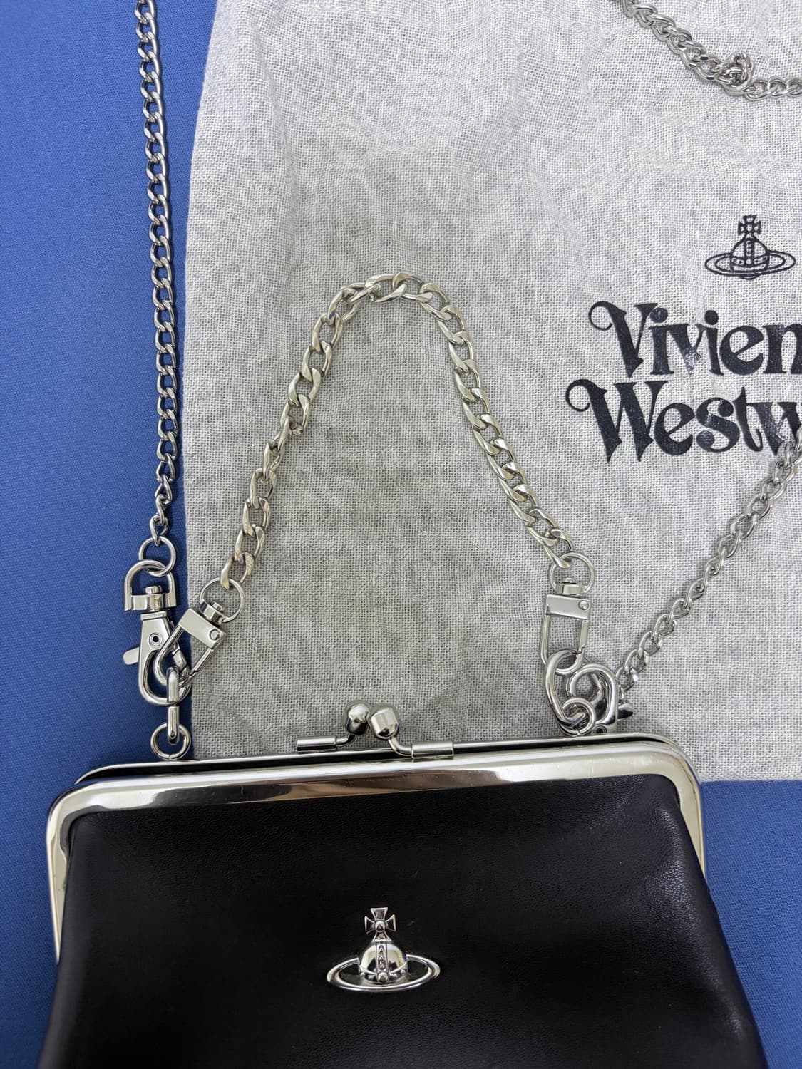비비안웨스트우드 Vivienne Westwood 레더복조리 미니 크로스백 상품이미지2
