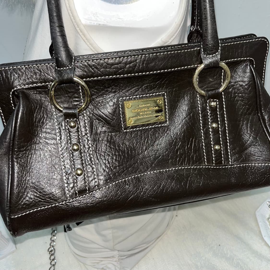 빈티지 브라운 숄더백 상품이미지2