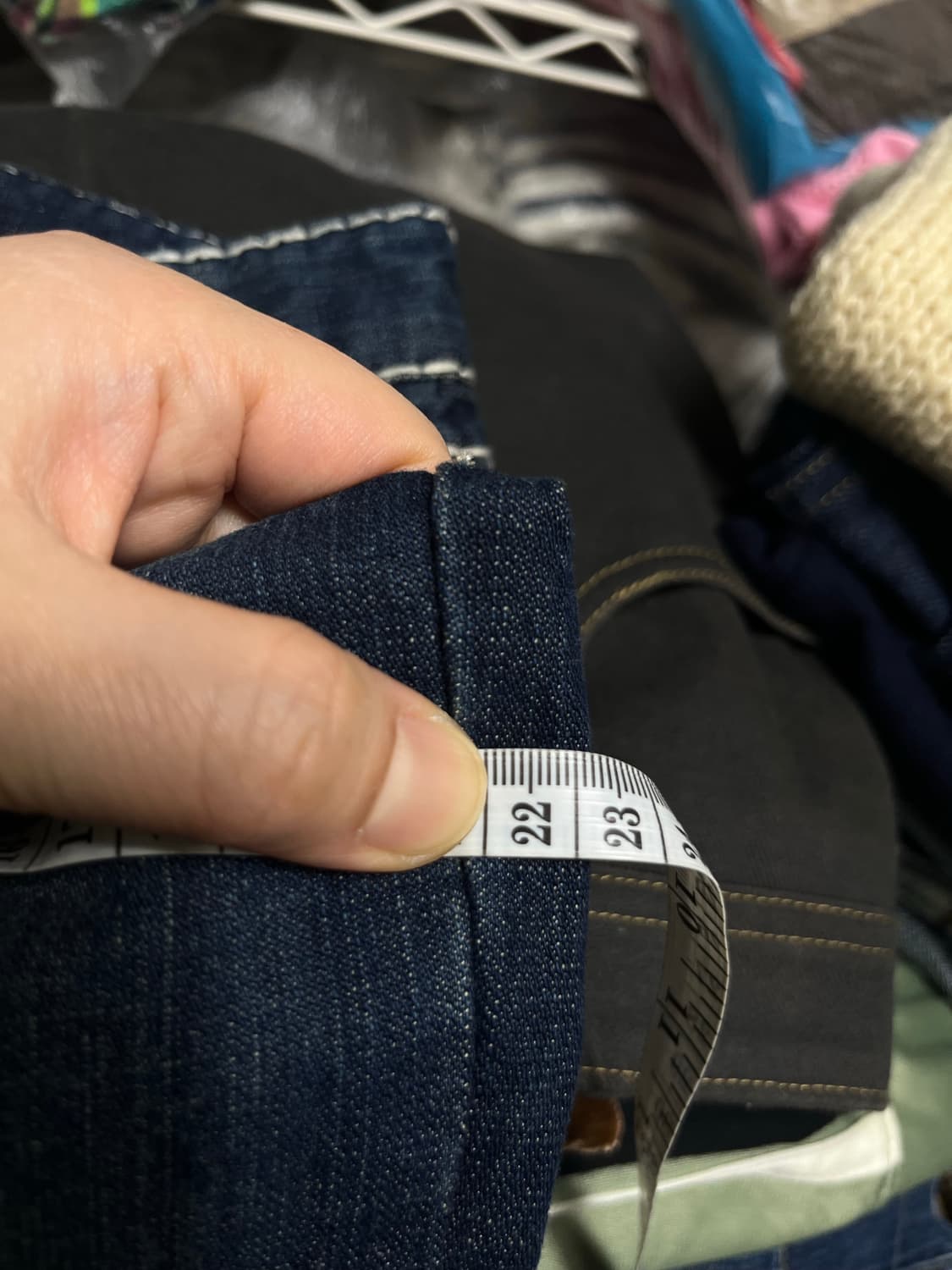 트루릴리젼 데님 청바지 28 상품이미지5