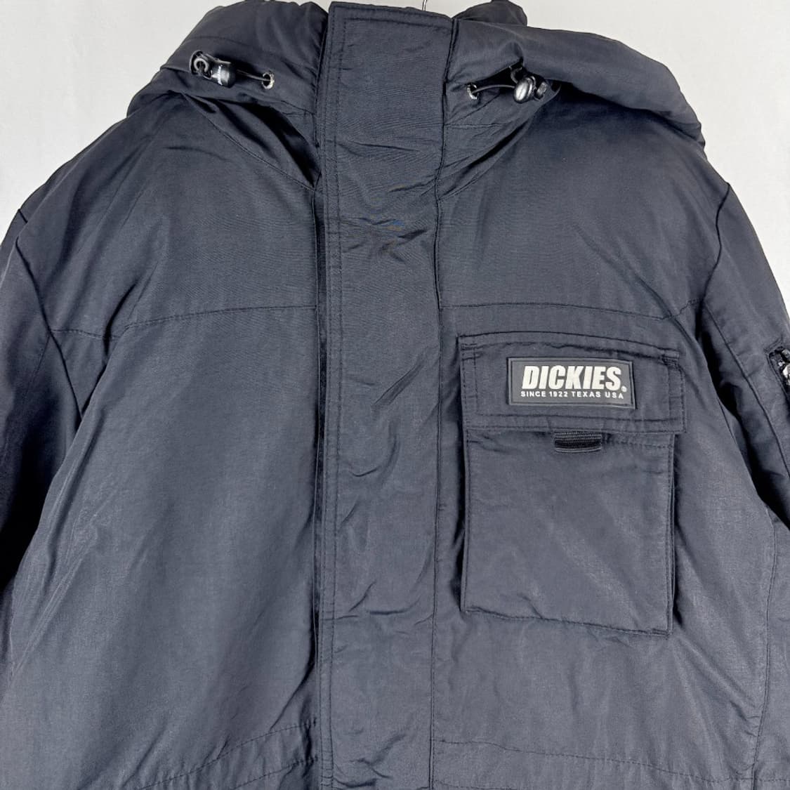 (M) 디키즈 올드스쿨 사파리 솜 패딩 블랙 상품이미지3