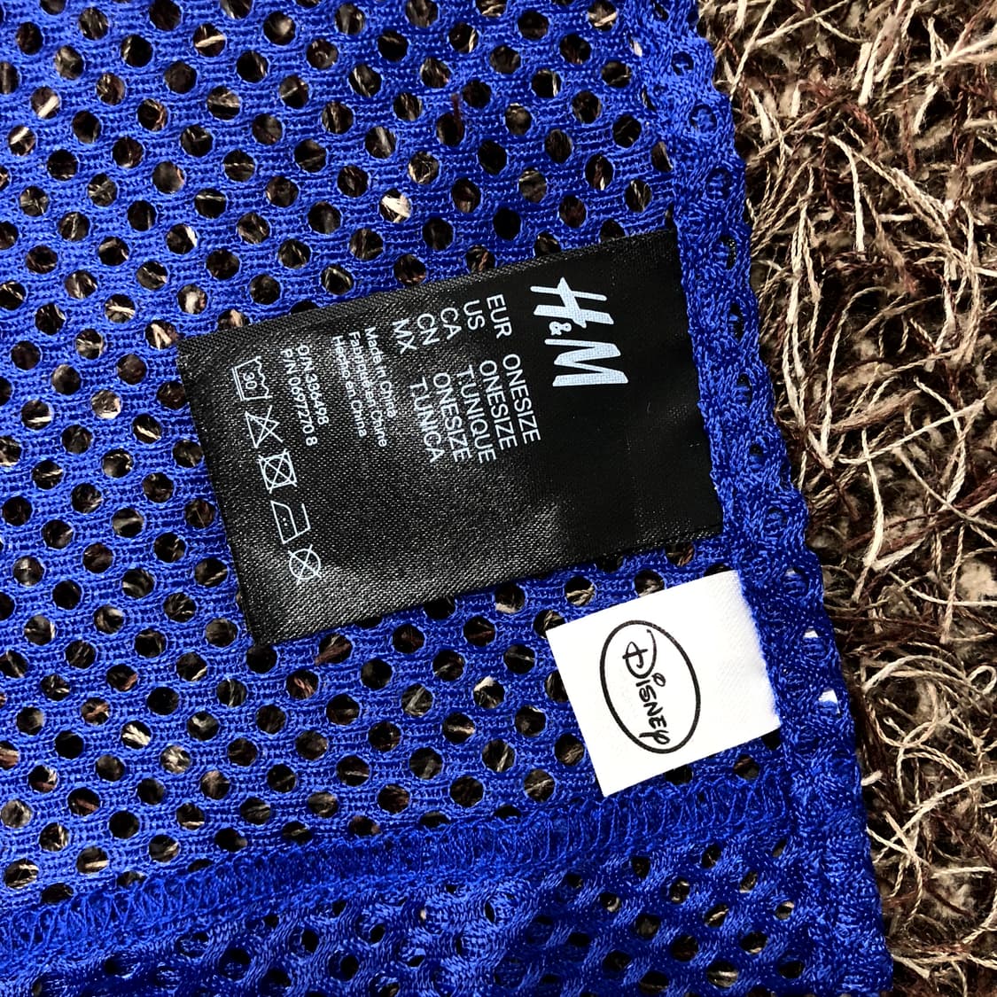  모스키노 X 디즈니 X H&M 미키마우스 메쉬 머플러 스카프 상품이미지6