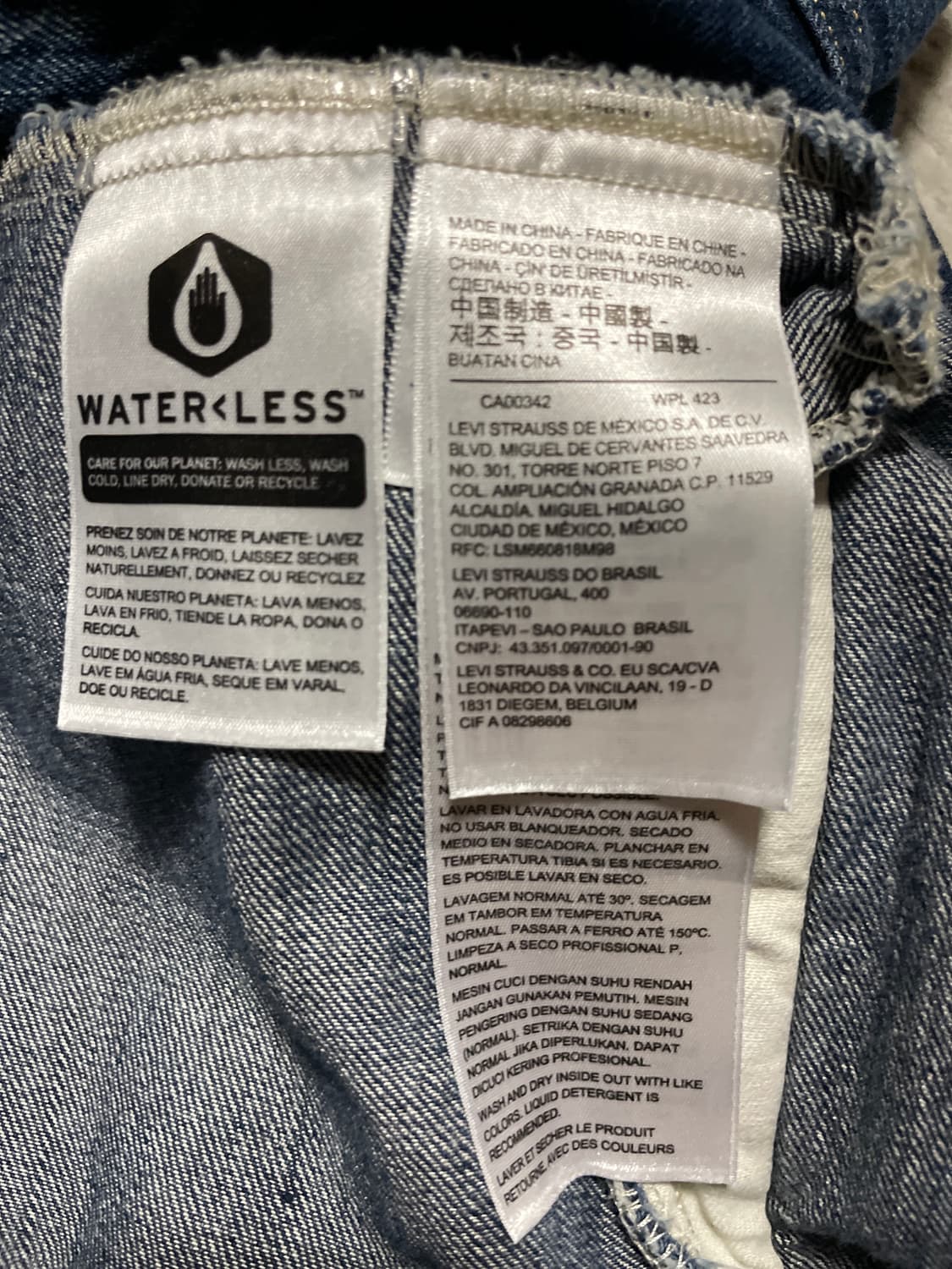 리바이스 프리미엄 빅E 타입3 데님 트러커 청자켓(클리닝O) 상품이미지6