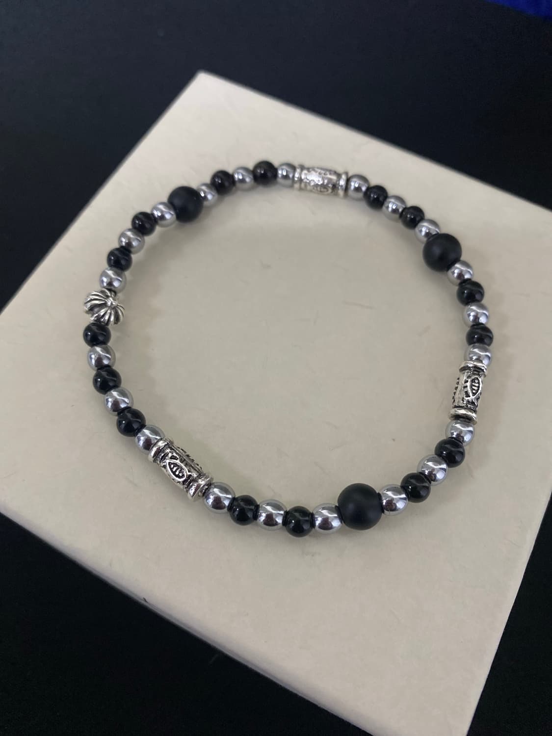 오닉스 팔찌 4mm 상품이미지2