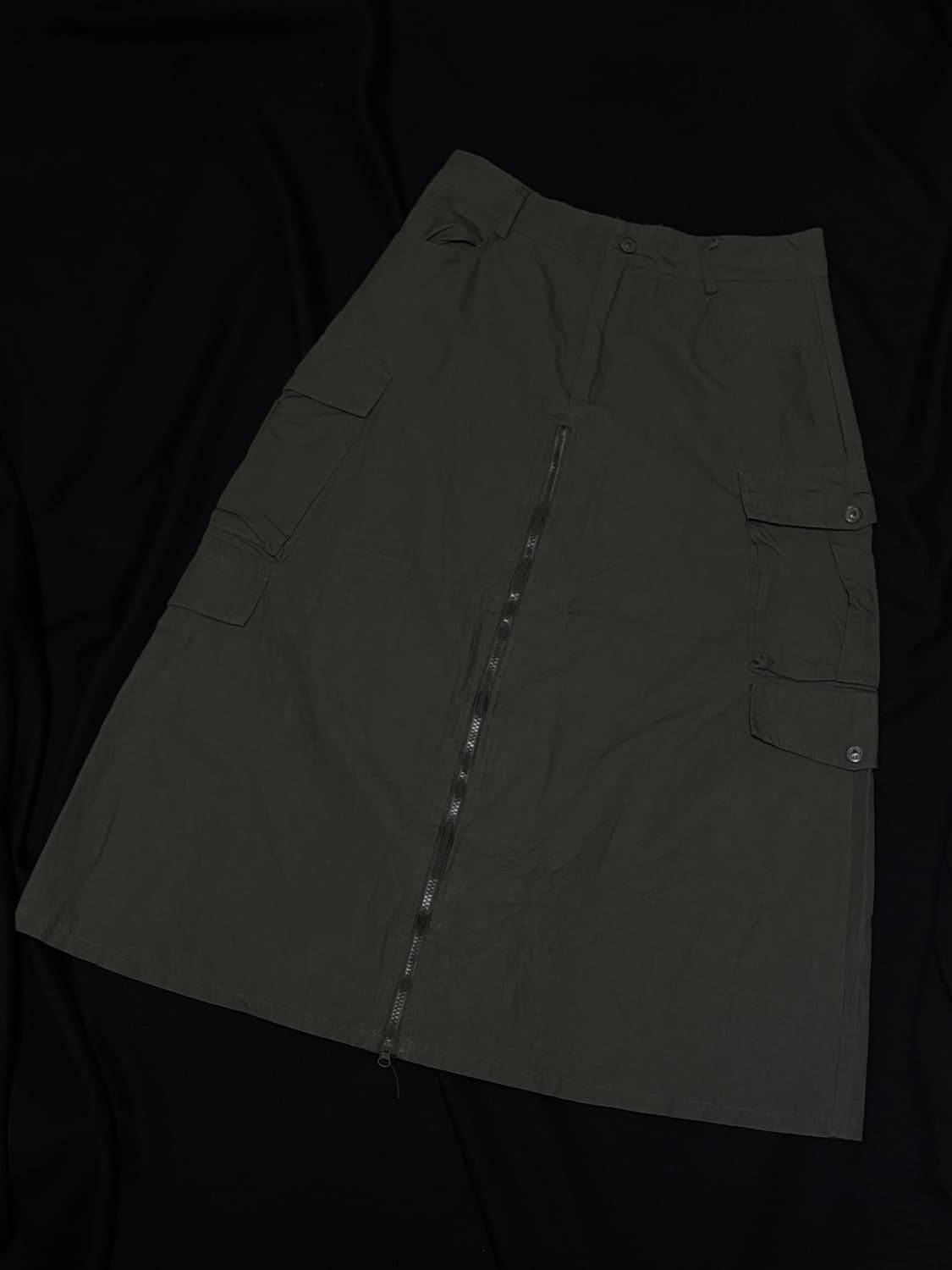 G.O.A st 지퍼 카고 롱스커트 (goa상품xx) 상품이미지1