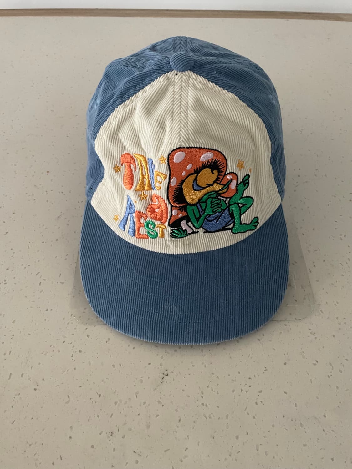 골덴 자수 빈티지 볼캡 상품이미지1