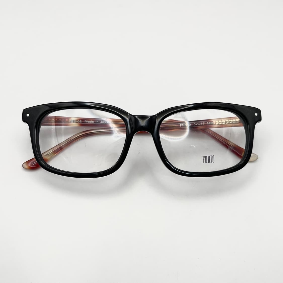 포리오 FORIO 렉텡글 사각 뿔테 안경 상품이미지1