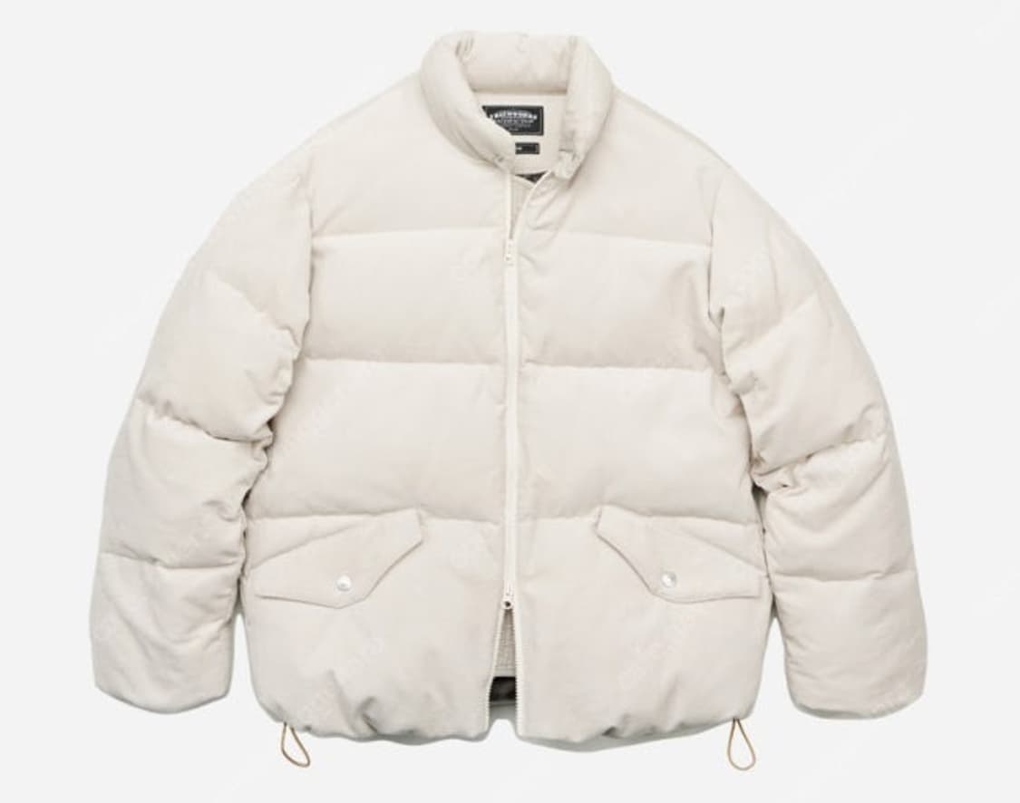 프리즘웍스 코듀로이 구스다운 숏패딩 상품이미지1