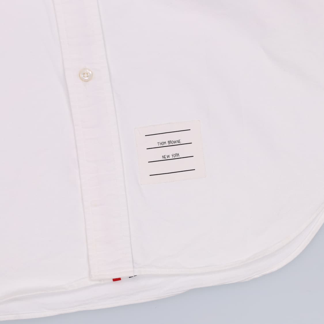3 톰브라운 히든삼선 옥스포드 포켓 셔츠 화이트 4272 상품이미지6