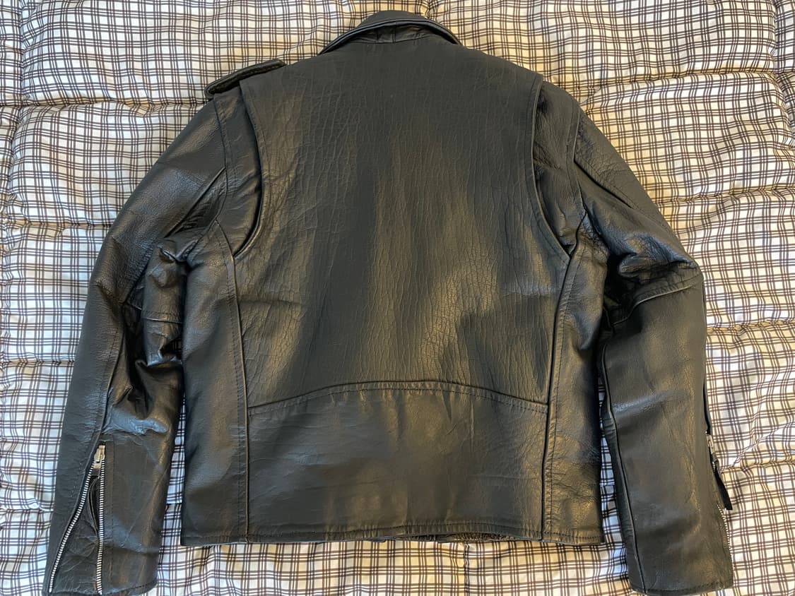 ELASS LEATHER WAER 더블라이더 자켓 상품이미지6