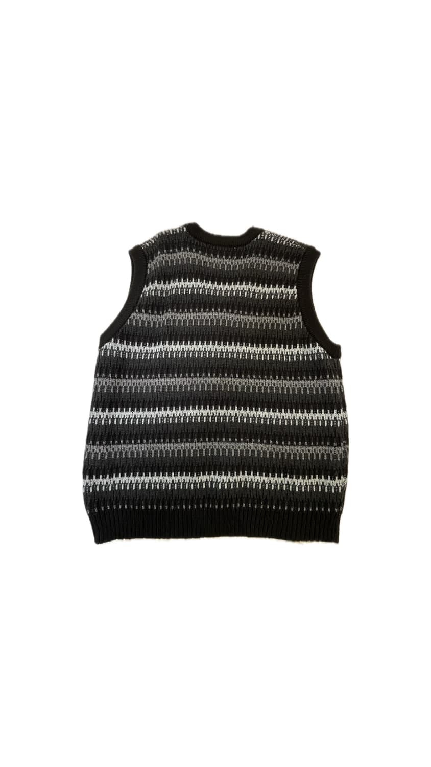 플레어업 6믹스 니트 베스트 차콜믹스 2 상품이미지2