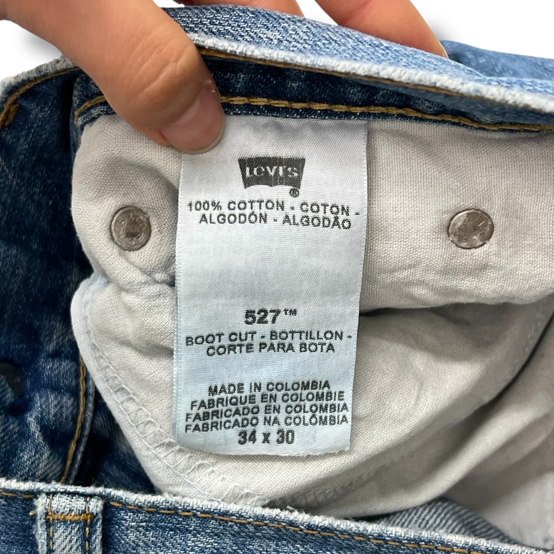 리바이스 527 데님 팬츠 r1457 상품이미지7