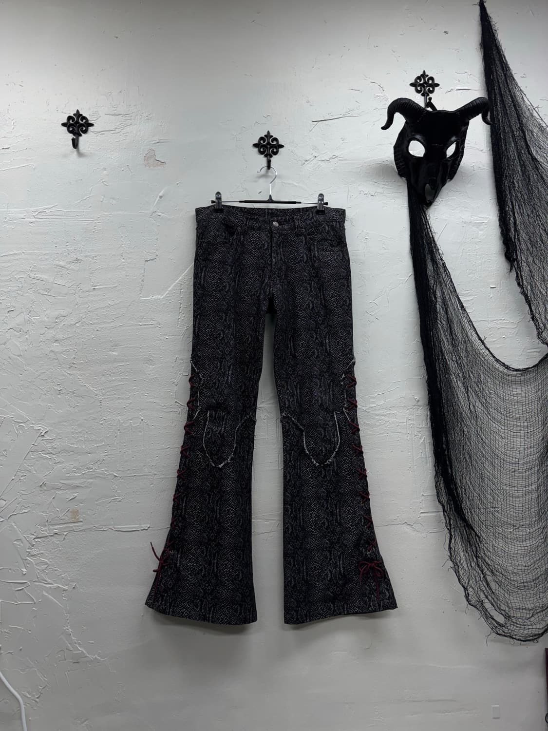 Tornado mart 00s archive python lace up  상품이미지2