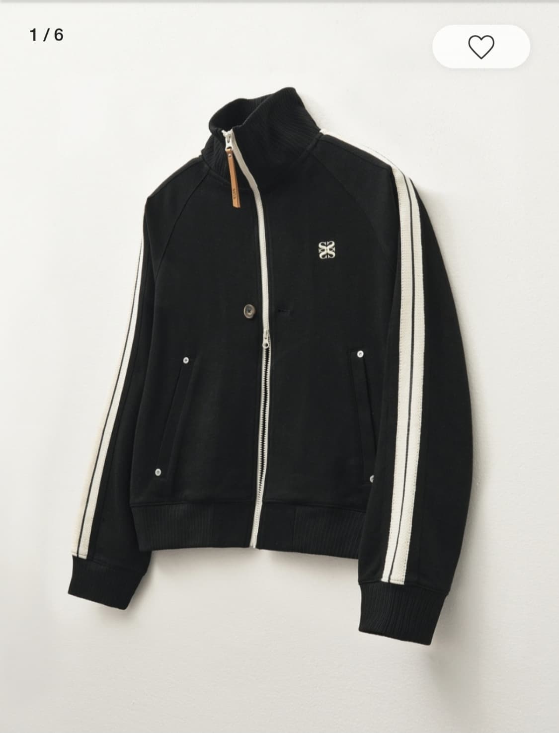 세터 로턴 캐비어 블랙 트랙 져지 자켓 상품이미지1