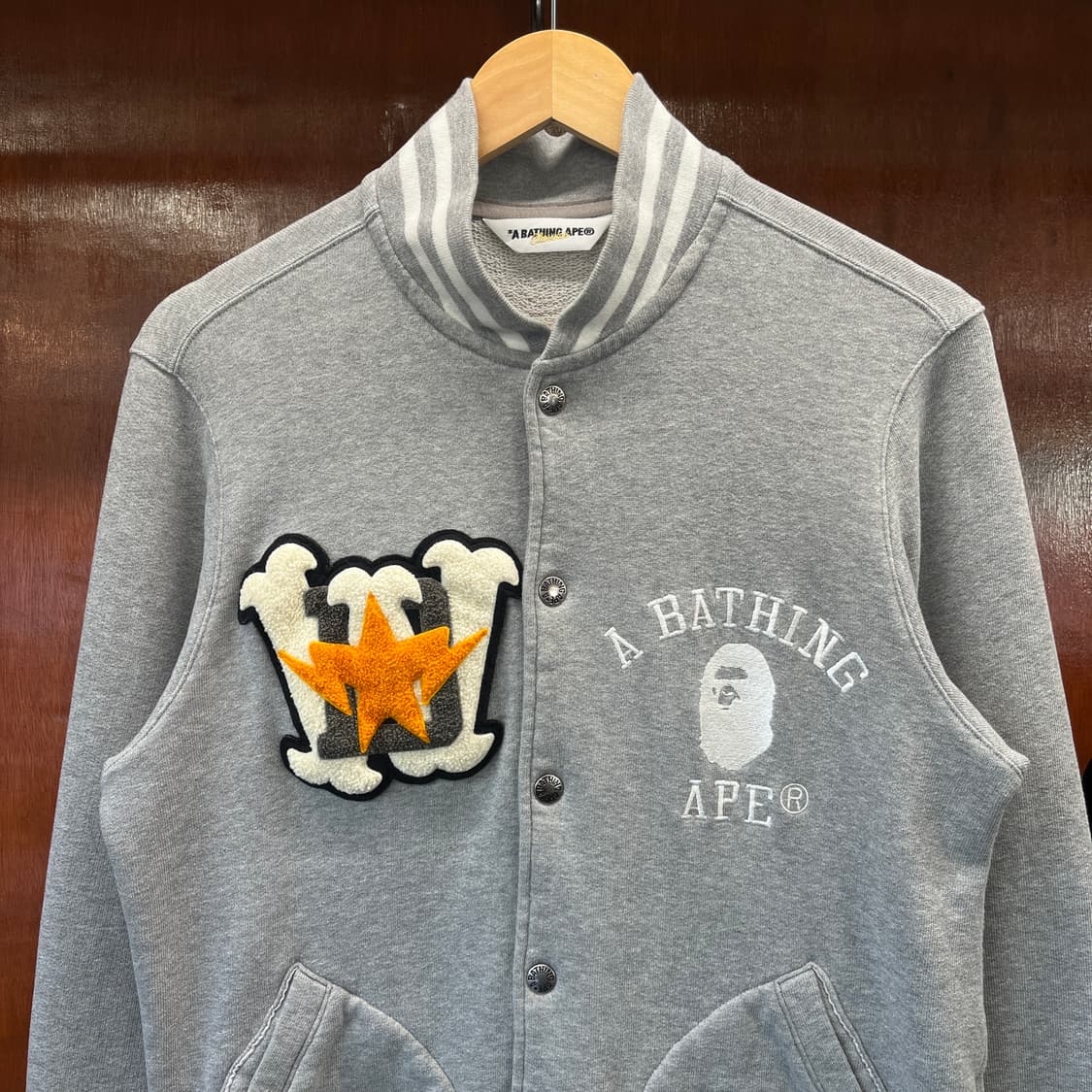 00s 베이프 코튼 바시티 자켓 [ 95-100 ] 상품이미지2