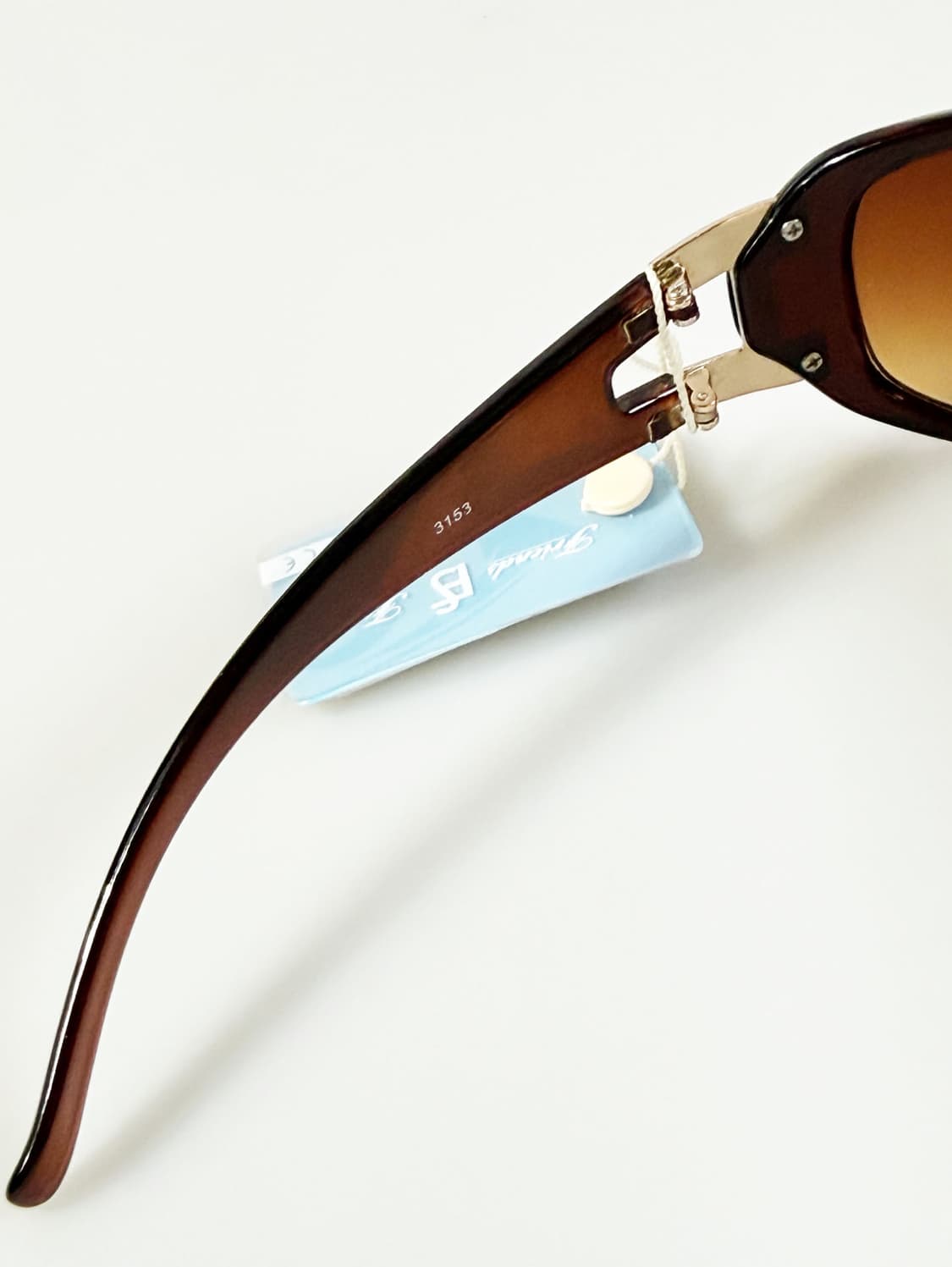 90s FRIENDS 볼드 스퀘어 그라데이션 틴트 빈티지 선글라스 상품이미지7