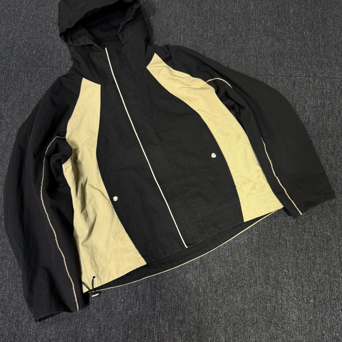 Kijun 기준 시네마 파카 후드 바람막이 자켓 상품이미지3