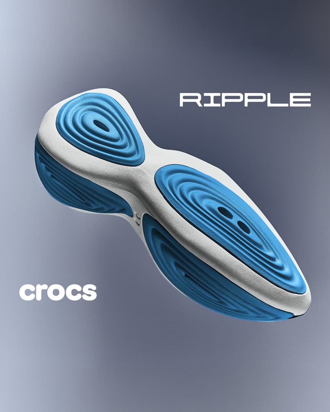 [265][280]크록스 스티븐 스미스 리플 클로그 화이트 블루 상품이미지6