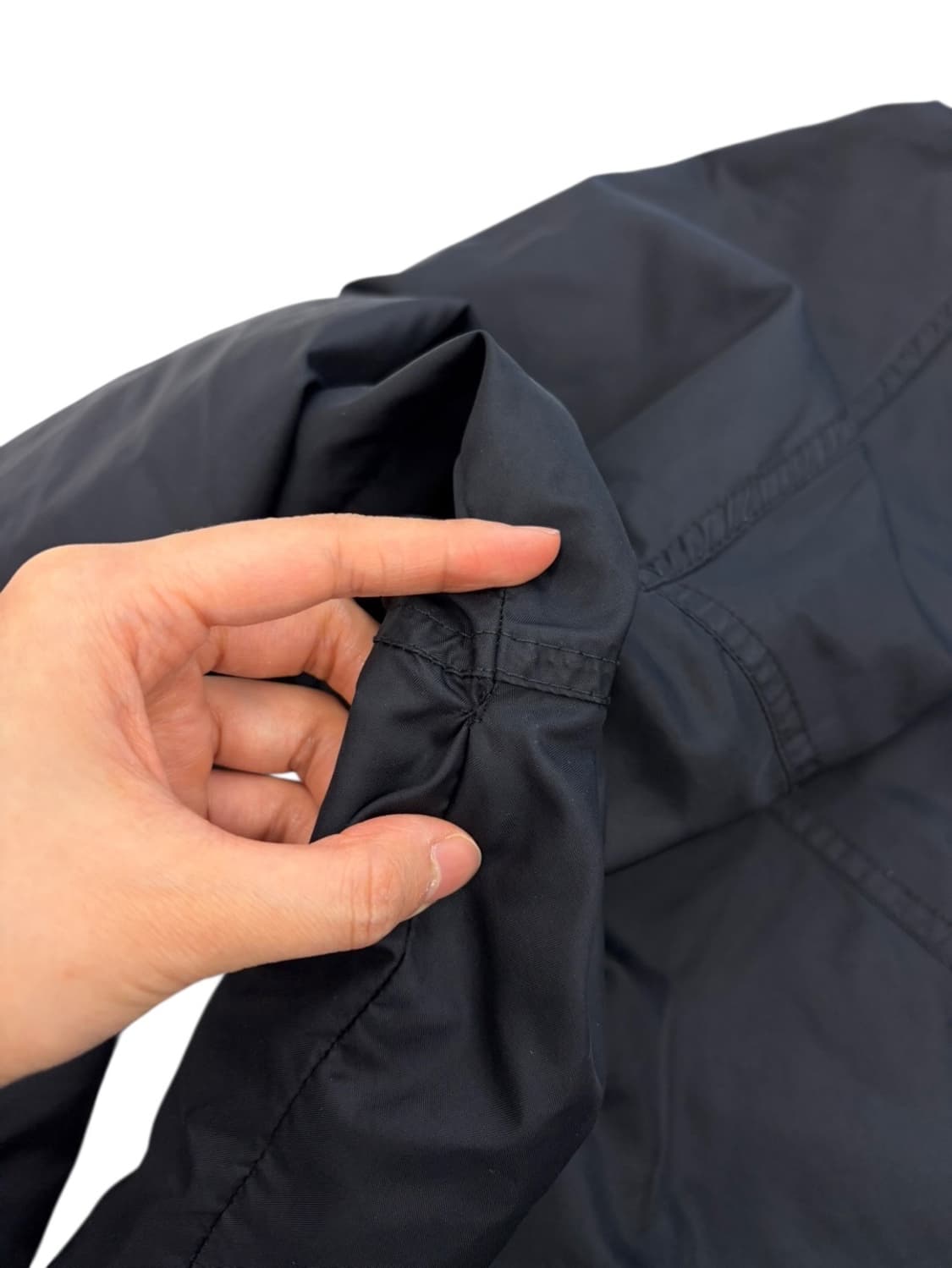 나이키 나일론 반집업 블랙 (XL)  상품이미지10