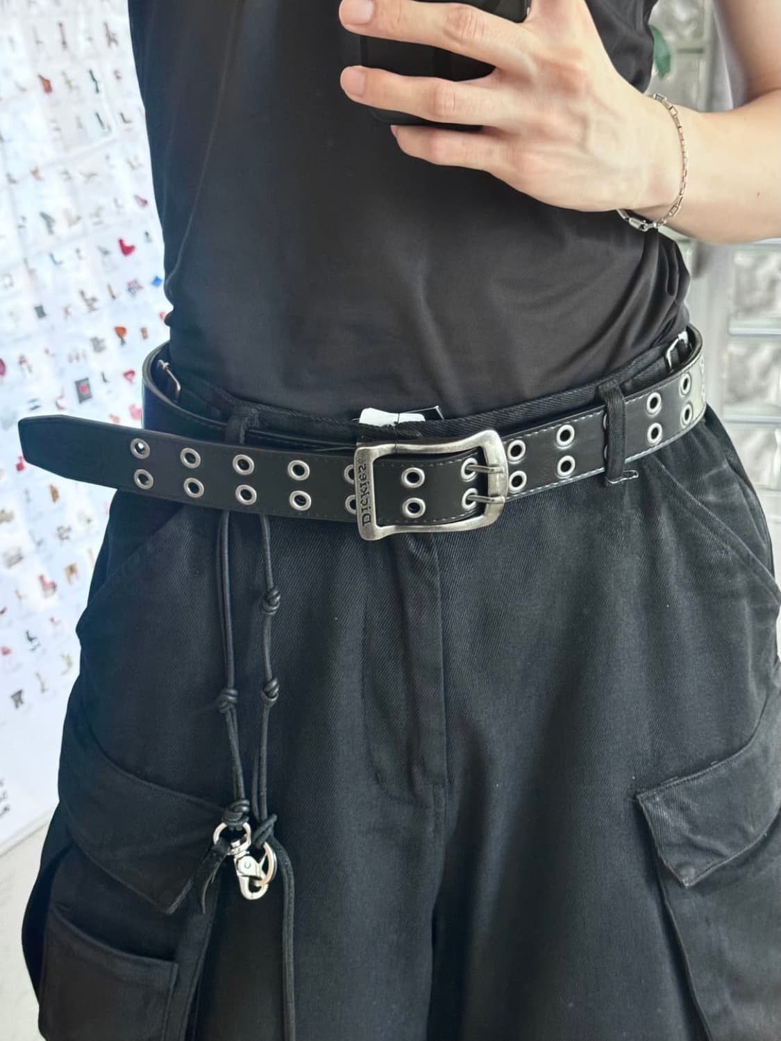 Open SALE🧢더블 아일릿 벨트 double eyelet belt 상품이미지2