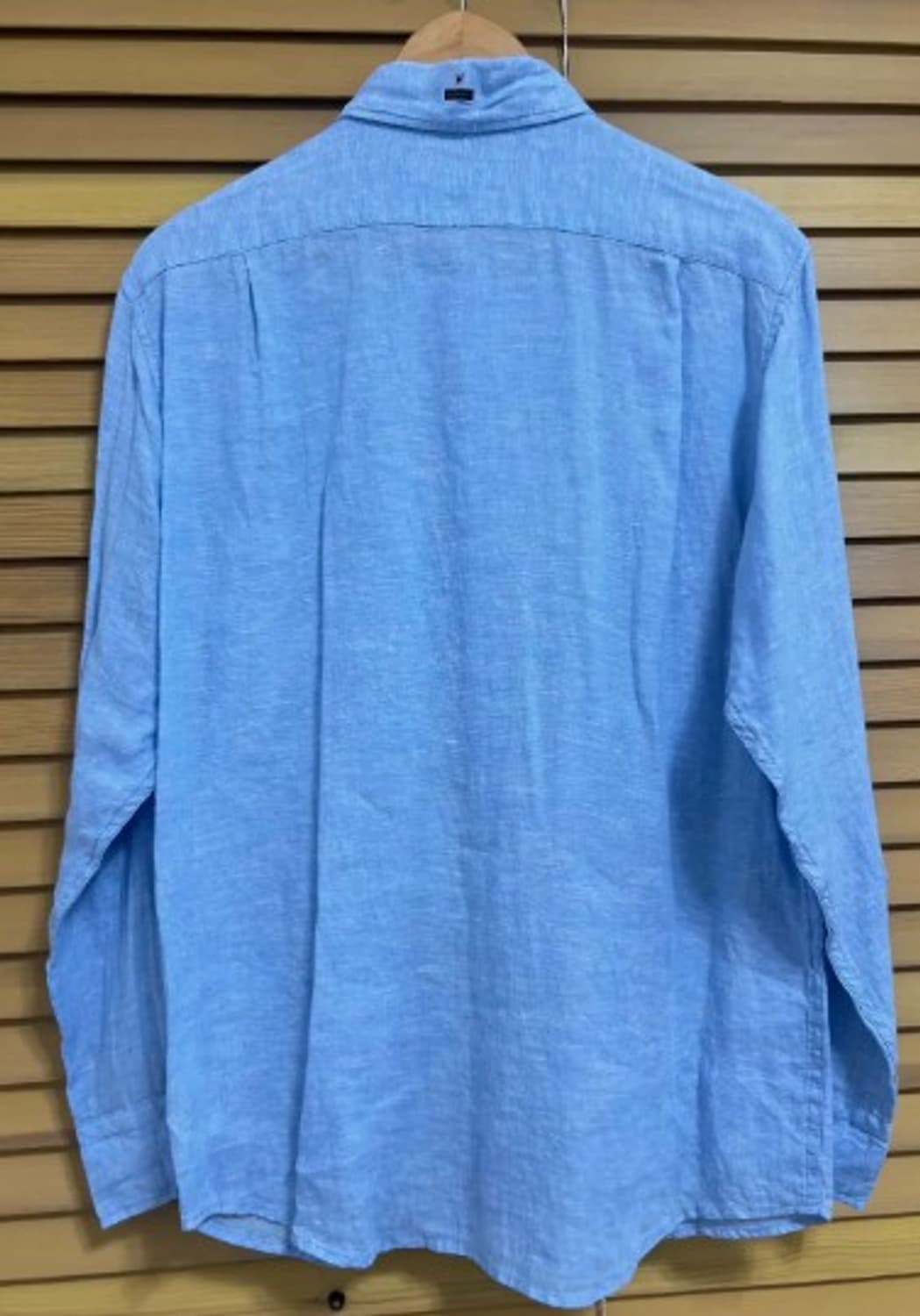 유니클로 남성 블루 린넨셔츠 M 상품이미지3