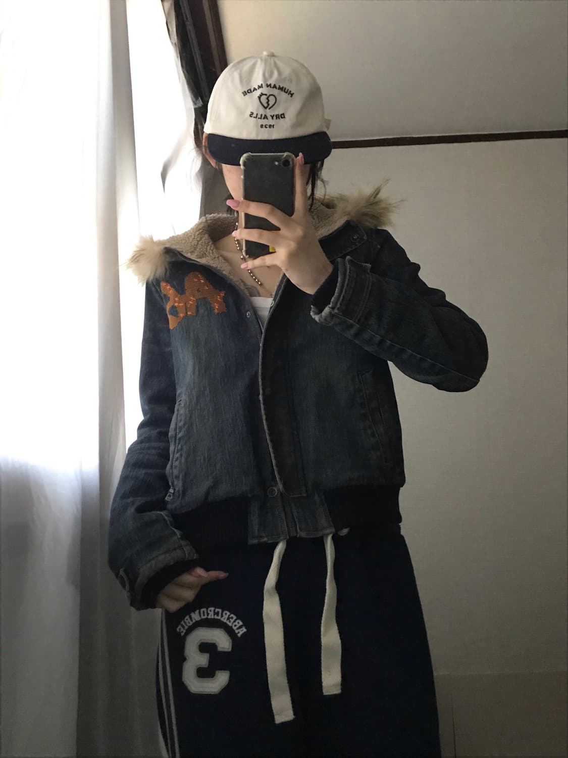 빈티지 데님 울프죠 자켓 상품이미지3