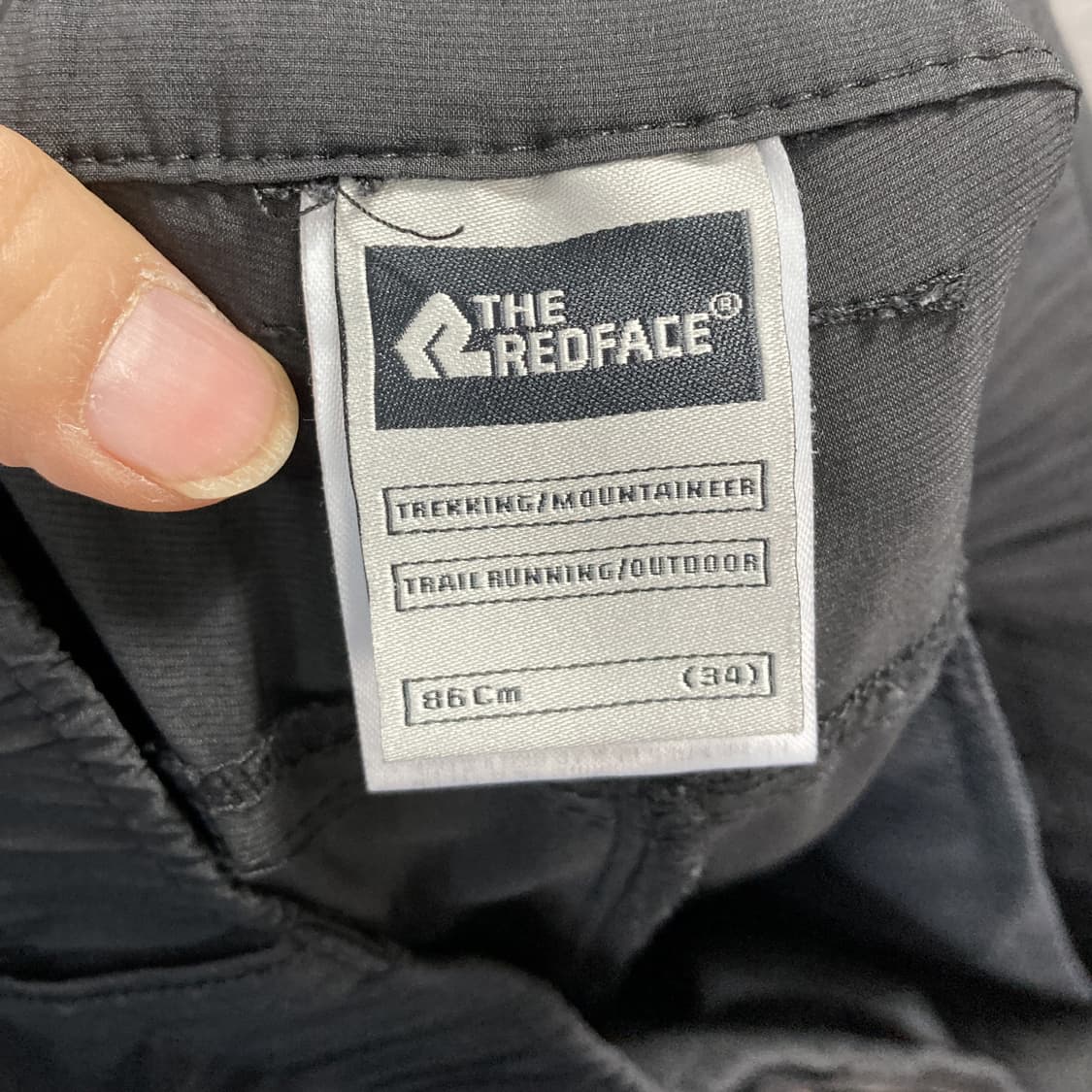 레드페이스 남성아웃도어팬츠 그레이 34  상품이미지4