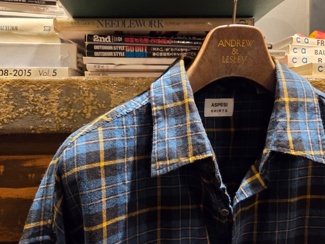 아스페시 플란넬셔츠 상품이미지7