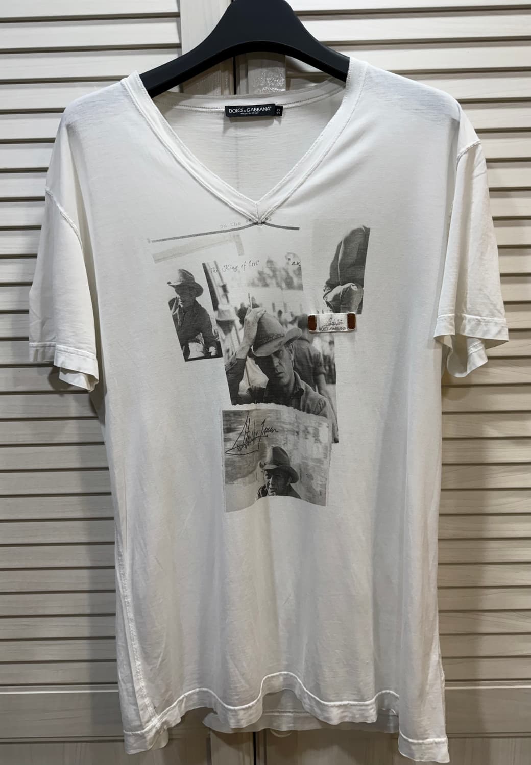 Dolce & Gabbana 돌체앤가바나 스티브 맥퀸 T shirts 상품이미지1