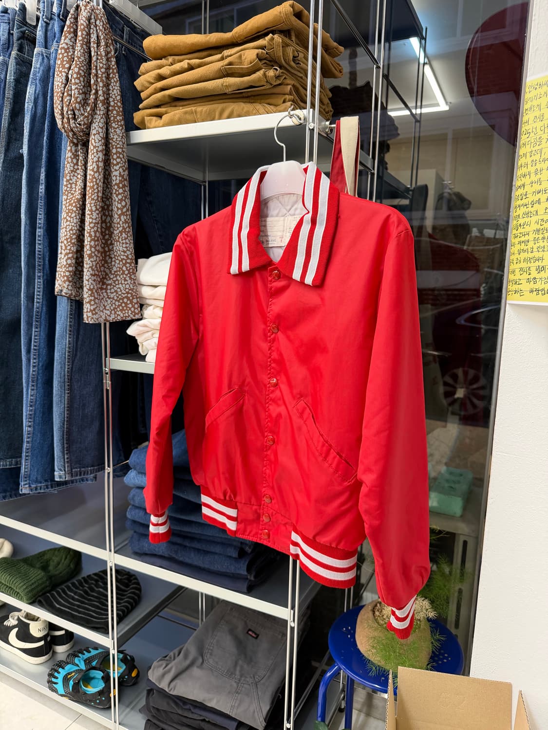 Redwood painting nylon jacket 상품이미지4