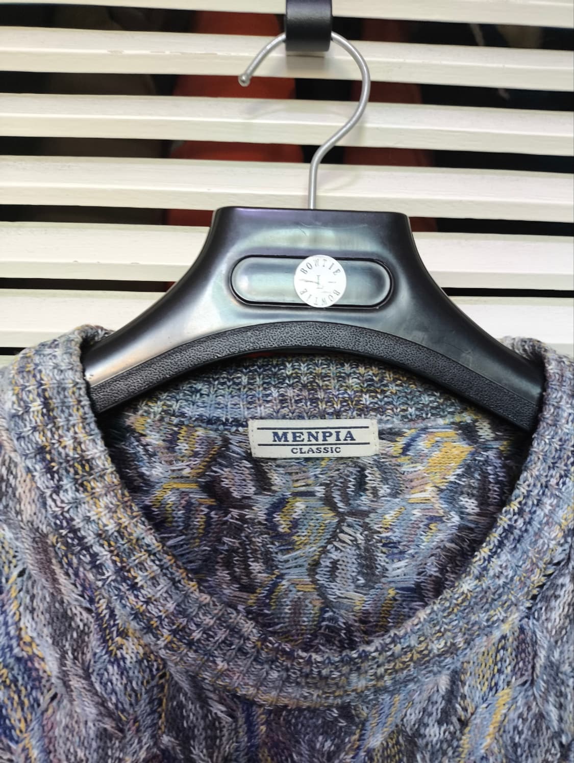 멘피아 케이블 패턴 니트 상품이미지5