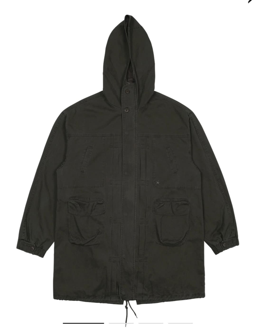 더콜디스트모먼트 TCM vintage fishtail jacket(카키) 상품이미지1