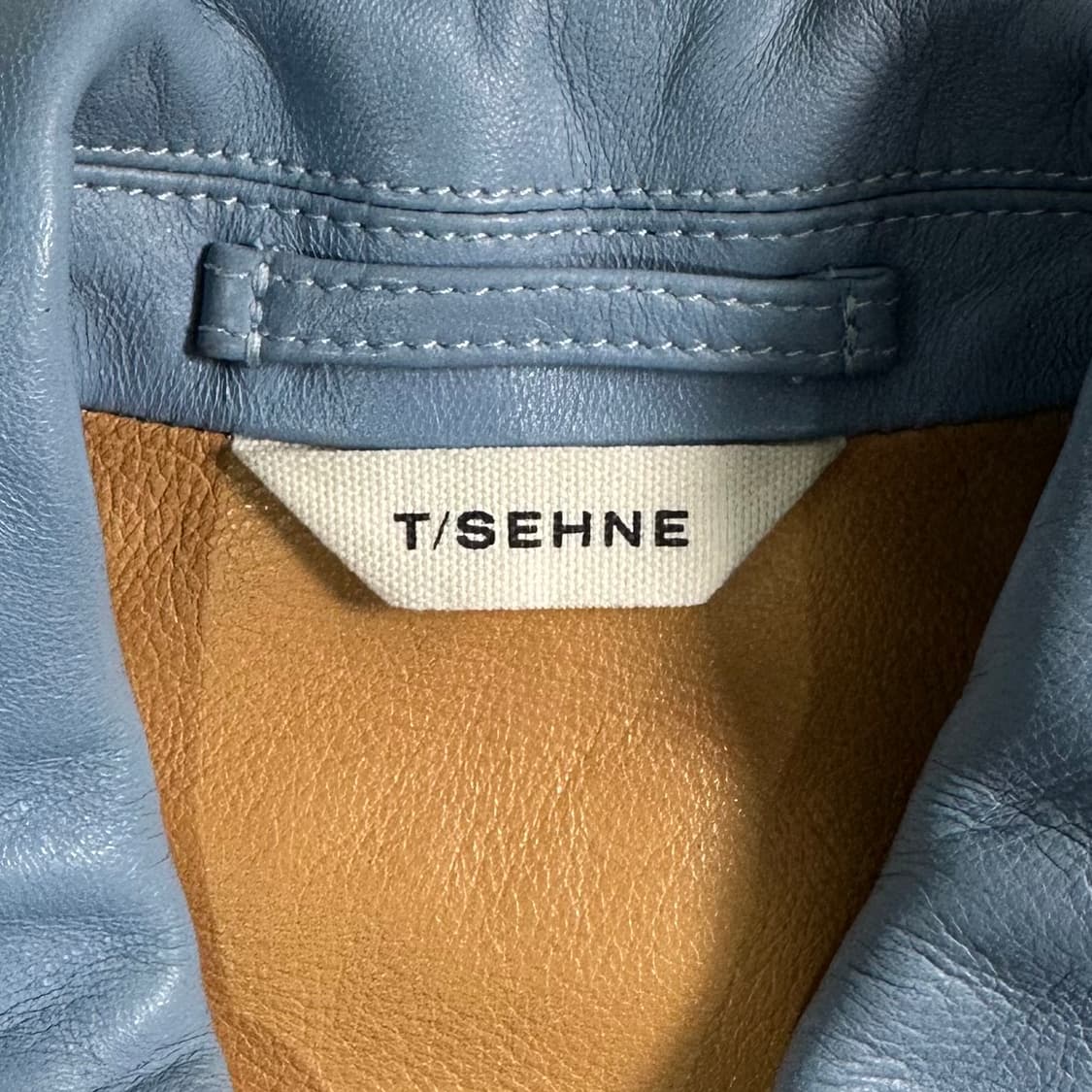 T/sehne 티센 컷아웃 가죽자켓 (on.168) 상품이미지7