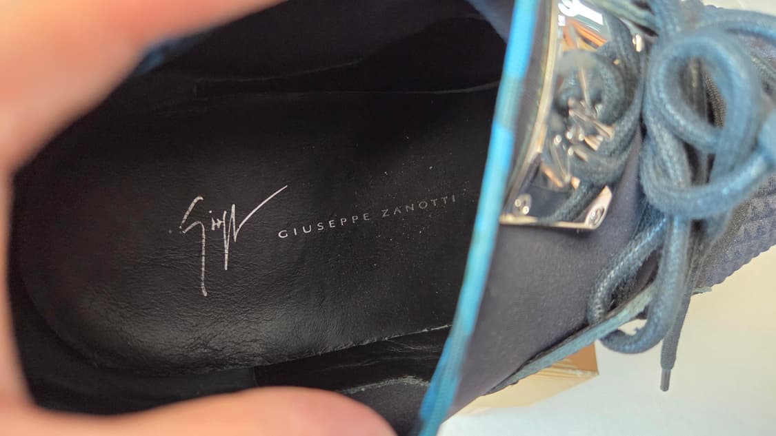 쥬세페자노티 실버메탈 스니커즈  상품이미지7