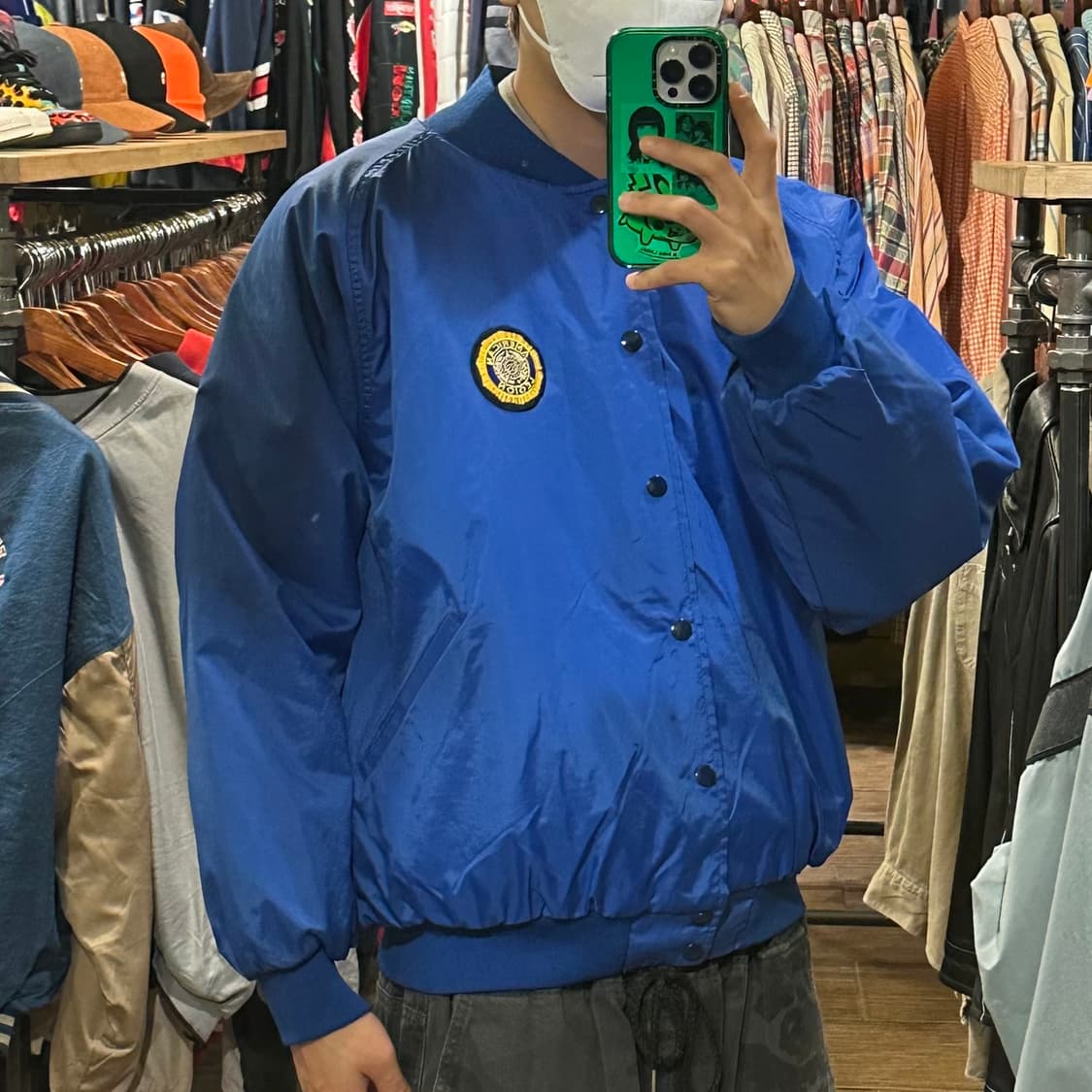 [HI] 빈티지 블루종 블루 상품이미지4