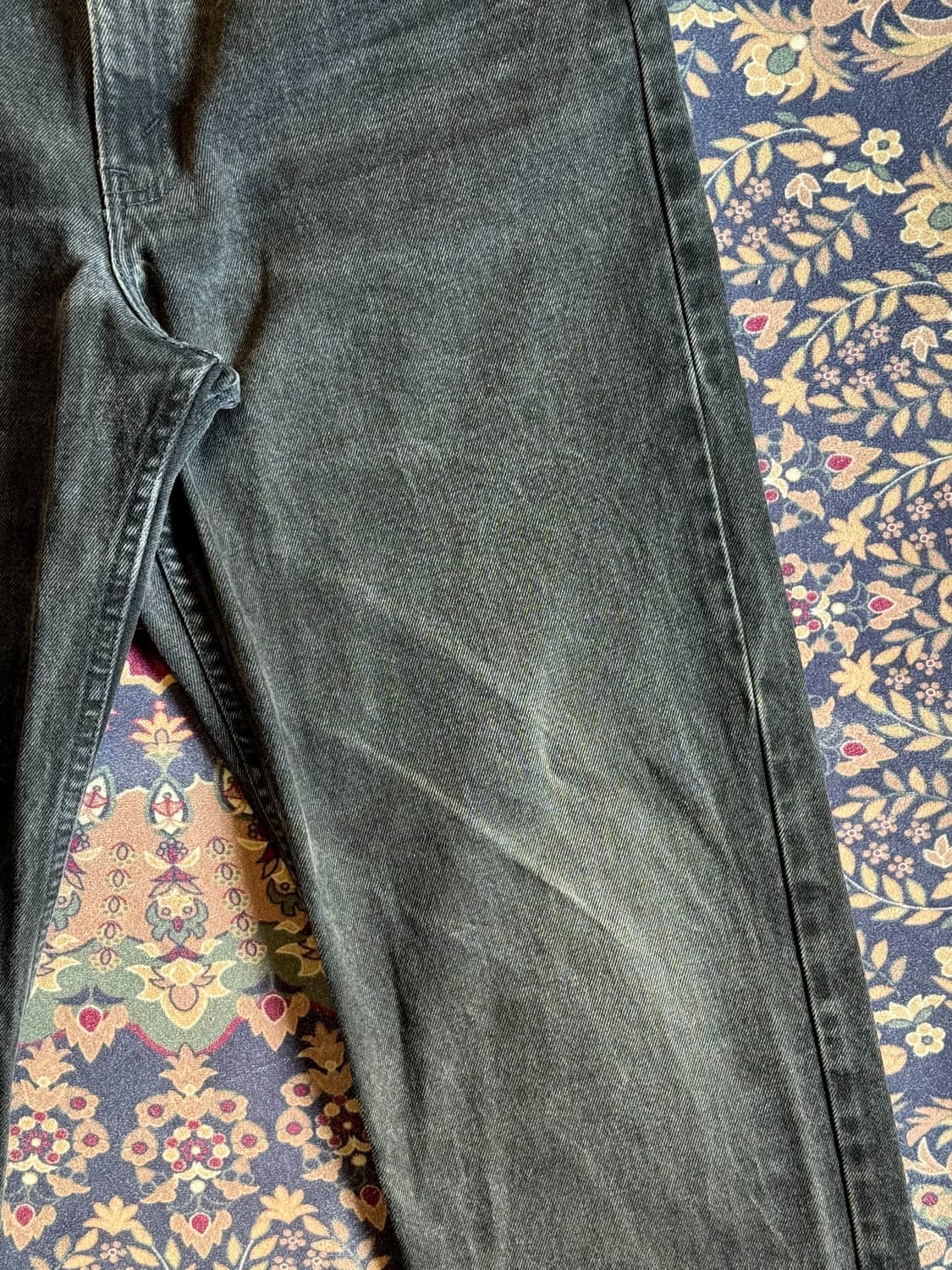 90s 푸에르토리코 리바이스 오렌지탭 505 블랙진 상품이미지2