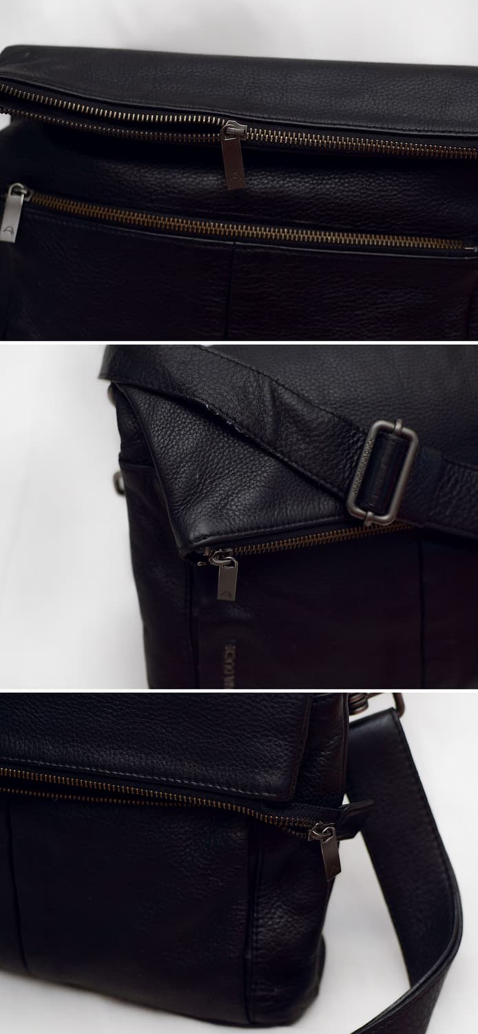 만다리나덕 이태리 프리덤 천연가죽 플랩 크로스백 상품이미지8