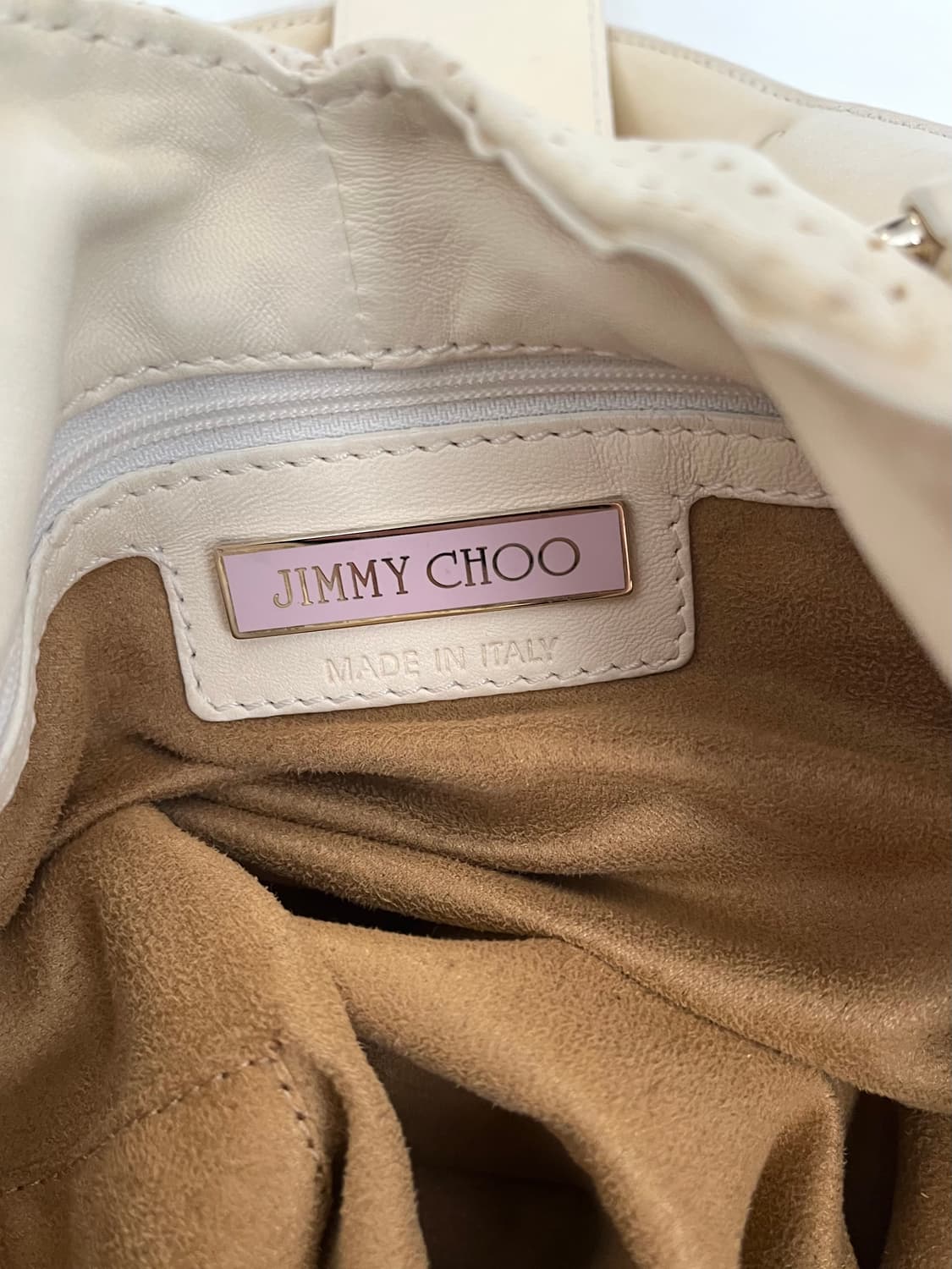 지미추 퍼포레이티브 버클 레더백 상품이미지7