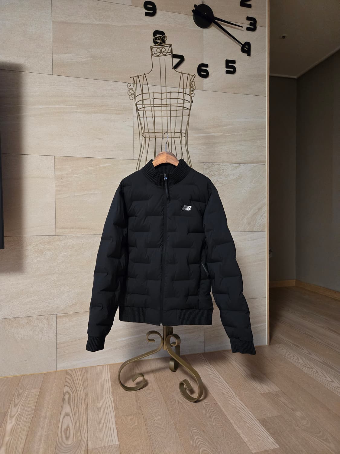 [95/m] 뉴발란스 퀼팅 덕다운 패딩 미착용 상품이미지1