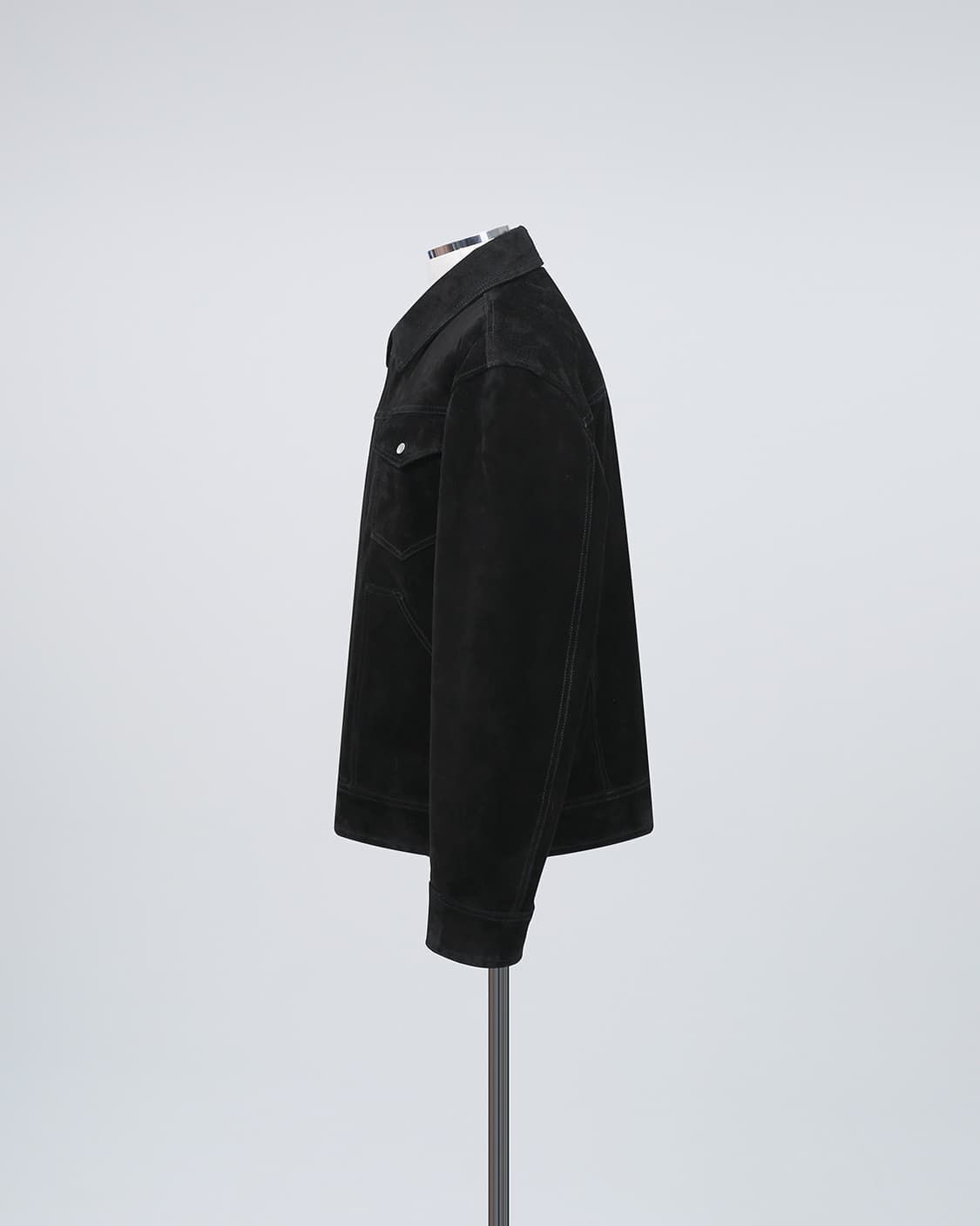 LAMSRINO 스웨이드 트러커 자켓 상품이미지6