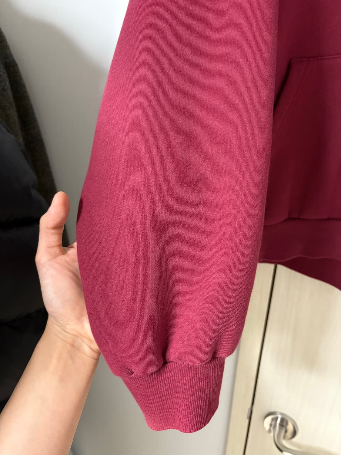 [판매] 컬렉트피시스 ATT 후드 L 버건디 상품이미지6