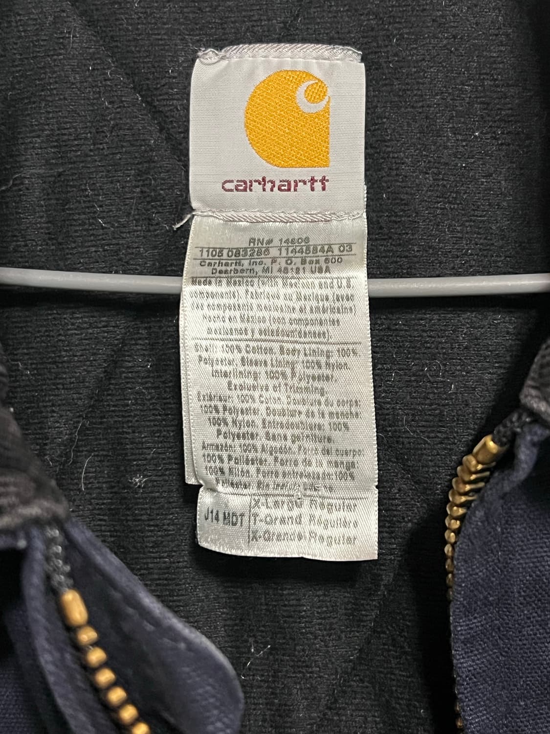 칼하트 산타페 자켓 j14 MDT XL 상품이미지2