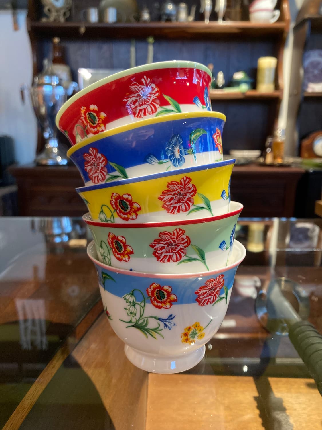 Kenzo Flower Tea Cup 겐조 플라워 티컵 일괄 상품이미지1