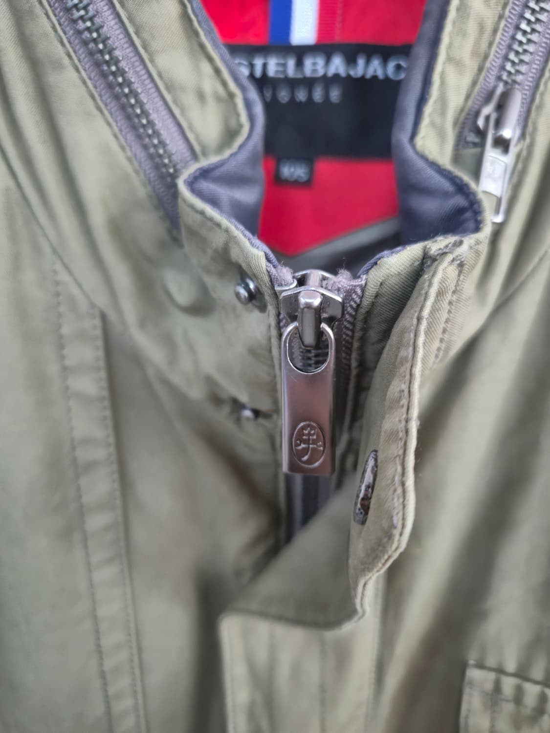 까스텔바작 카키색 야상 점퍼 상품이미지8