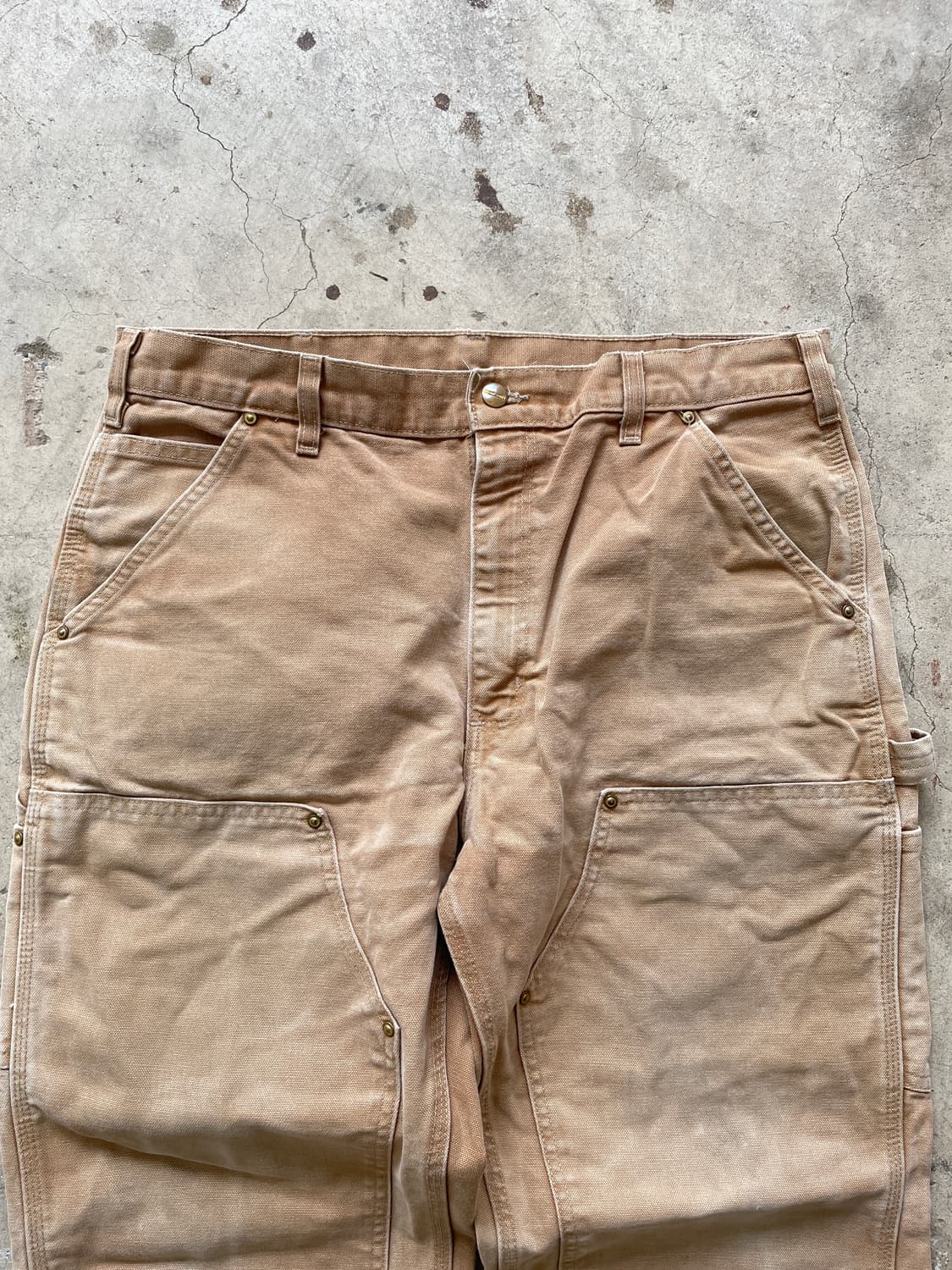 Carhartt double knee B01 BRN 상품이미지5
